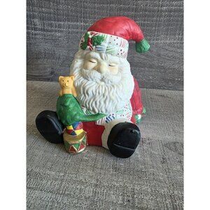 Santa's World Christmas Vintage Musical Sleeping Santa Figure Taiwan G30.11